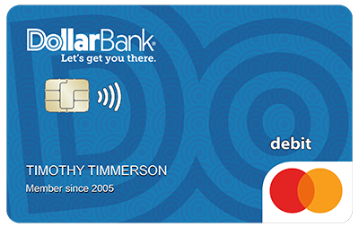 Image of Dollar Bank Debit Mastercard