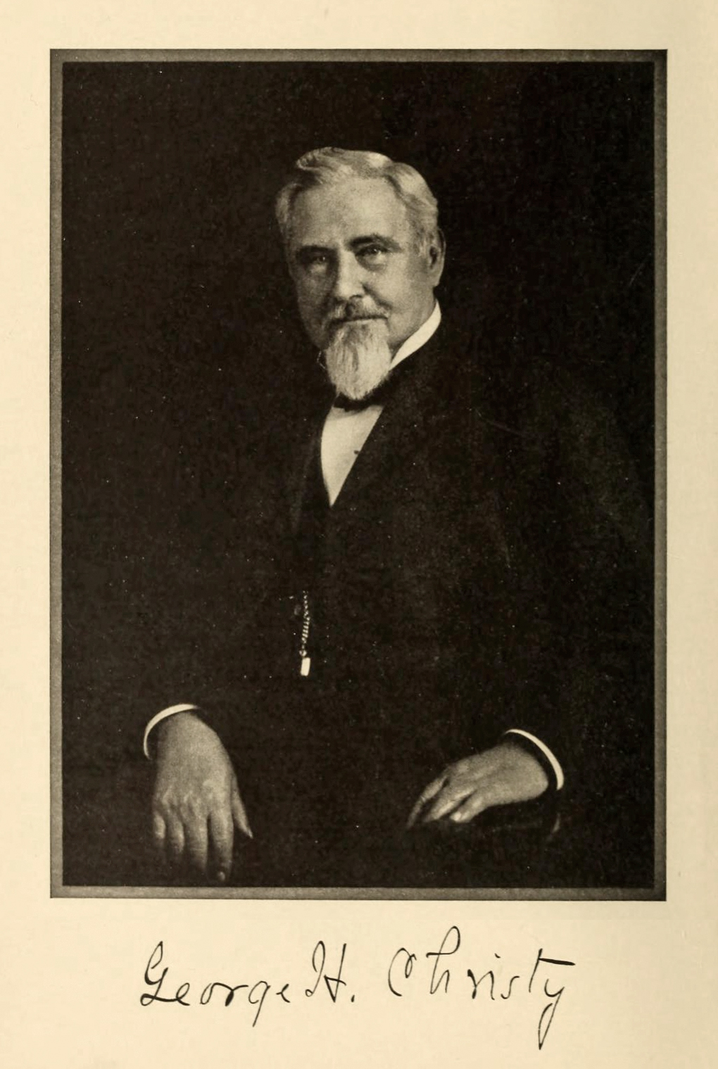 Photograph of George H. Christy.