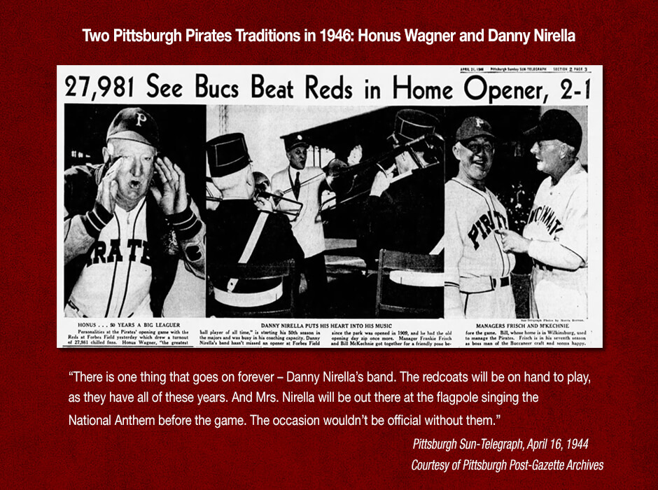 Danny Nirella and the Pittsburgh Pirates from the Pittsburgh Post-Gazette Archives.
